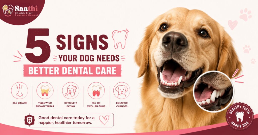 5 Signs Your Dog Needs Better Dental Care