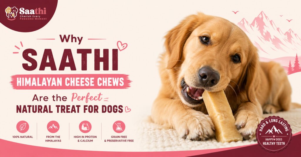 Why Saathi Himalayan Cheese Chews Are the Perfect Natural Treat for Dogs